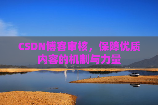 CSDN博客审核，保障优质内容的机制与力量